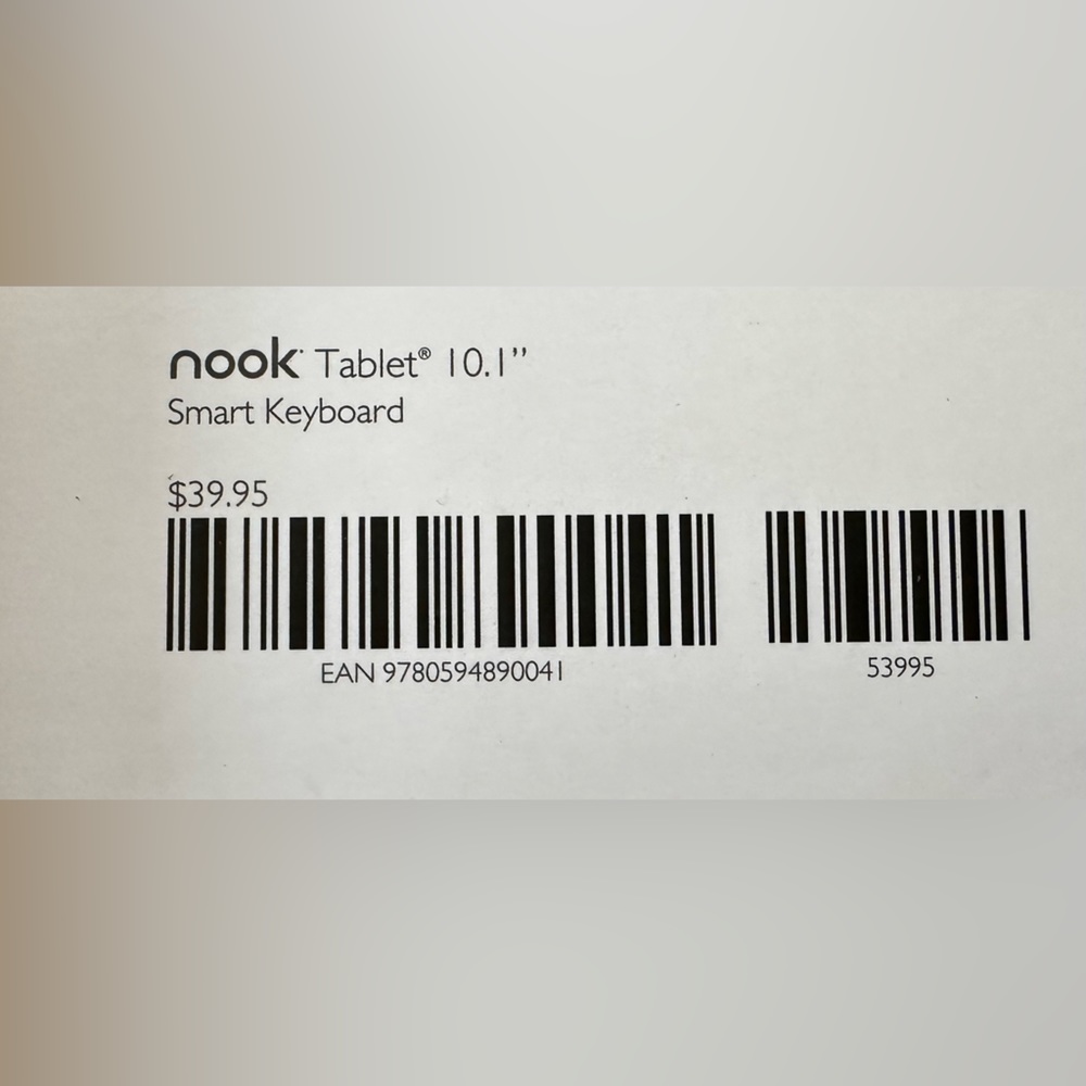 Nook Smart Keyboard 10.1” Tablet - Picture 8 of 8